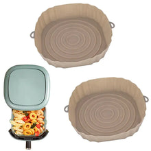 Load image into Gallery viewer, Reusable Silicone Air Fryer Basket Set
