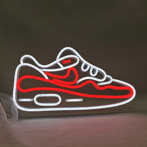 LED Neon Shoe Light Sign Board