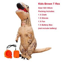 Load image into Gallery viewer, Dinosaur Inflatable Halloween Costume
