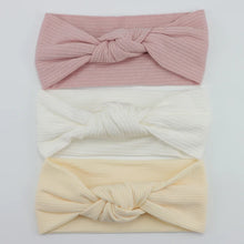 Load image into Gallery viewer, 3Pcs/Lot Knit Baby Headband Bow Set
