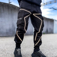 Load image into Gallery viewer, Men&#39;s Reflective Cargo Pants
