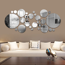 Load image into Gallery viewer, 26pcs 3D Mirror Wall Sticker
