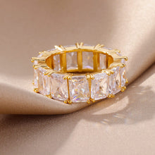 Load image into Gallery viewer, Rectangle Zircon Rings
