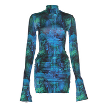 Load image into Gallery viewer, So Into You Bell Sleeve Bodycon Mini Dress
