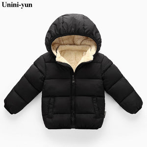 Kid's Parkas Down Outerwear Hooded Coat