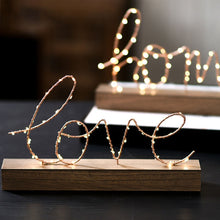 Load image into Gallery viewer, Home Decorative &quot;Love&quot; &amp; &quot;Home&quot; LED Lamp
