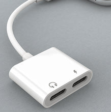 Load image into Gallery viewer, Headphone Adapter Lightning To 3.5mm Adapter Cable
