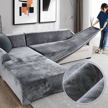 Load image into Gallery viewer, Shaped Sofa Velvet Covers for Living Room
