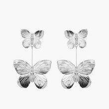 Load image into Gallery viewer, Chunky Butterfly Dangle Earrings
