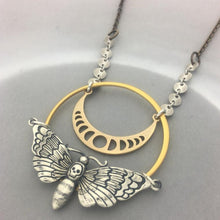 Load image into Gallery viewer, Luna Moth Necklace
