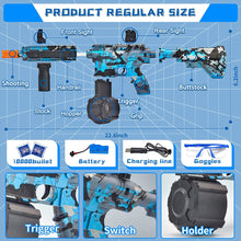 Load image into Gallery viewer, New M416 Manual Electric Gel Blaster Gun
