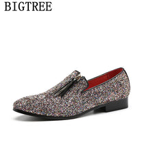 Load image into Gallery viewer, Men&#39;s Glitter Loafers
