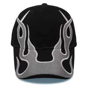 Men's Flame Baseball Cap