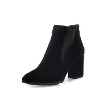 Load image into Gallery viewer, Faux Suede Ankle Boots
