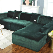 Load image into Gallery viewer, Shaped Sofa Velvet Covers for Living Room
