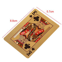 Load image into Gallery viewer, Gold Leaf Poker Cards
