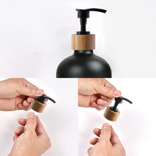 Load image into Gallery viewer, Dish Soap Bottle with Bamboo Pump
