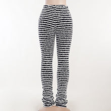 Load image into Gallery viewer, Casual Fleece Stripe Knitted Pants
