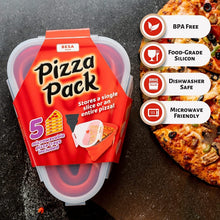 Load image into Gallery viewer, Foldable Pizza Pack Container
