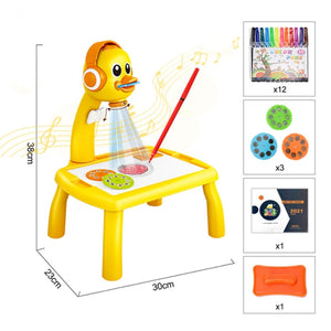 Children Led Projector Desk