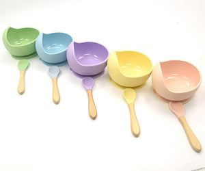 Baby Silicone Feeding Set