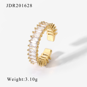 Lori 18K PVD Gold Stainless Steel Ring