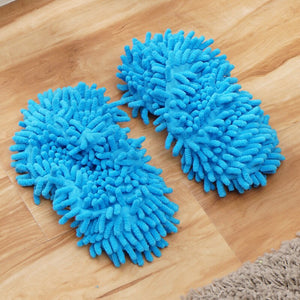 ORZ 1pair Dust Cleaner Floor Grazing Slippers