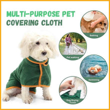 Load image into Gallery viewer, Microfiber Absorbent Pet Drying Coat
