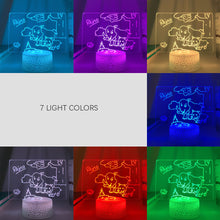 Load image into Gallery viewer, Rewritable 3D Night Light
