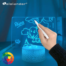 Load image into Gallery viewer, Rewritable 3D Night Light
