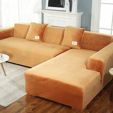 Load image into Gallery viewer, Shaped Sofa Velvet Covers for Living Room
