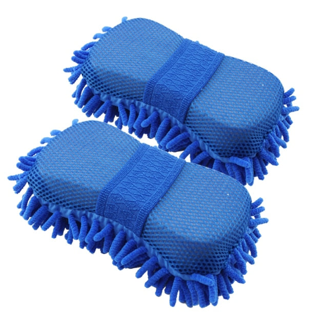 1/2Pcs Coral Car Washer Sponge