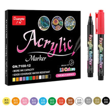 Load image into Gallery viewer, Acrylic Paint Pens with 36 Colors
