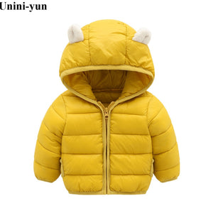 Kid's Parkas Down Outerwear Hooded Coat