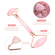 Load image into Gallery viewer, Rose Quartz Face Roller
