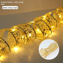 Load image into Gallery viewer, Ribbon Fairy Christmas Lights
