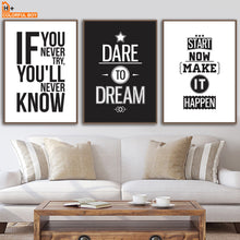 Load image into Gallery viewer, Motivational Quotes Wall Art Canvas
