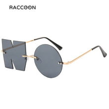 Load image into Gallery viewer, Rimless NO Letter Sunglasses
