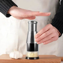 Load image into Gallery viewer, Hand Press Garlic Chopper
