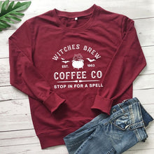 Load image into Gallery viewer, Witches Brew Coffee Co Sweatshirt
