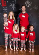 Load image into Gallery viewer, Family Christmas Pajamas Set
