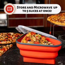 Load image into Gallery viewer, Foldable Pizza Pack Container
