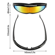 Load image into Gallery viewer, Futuristic Narrow Cyclops Sunglasses
