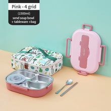 Load image into Gallery viewer, Portable Kids Lunch Box
