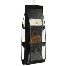 Load image into Gallery viewer, 6 Pocket Folding Hanging Handbag Storage Organizer
