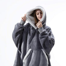 Load image into Gallery viewer, Comfy Oversized Blanket-Hoodie
