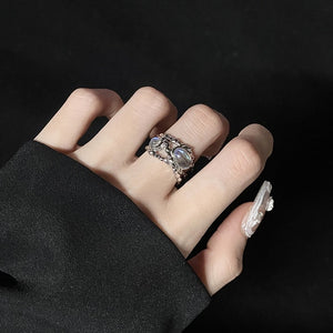 Crystal Love Ring