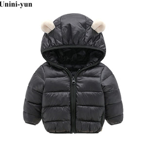 Kid's Parkas Down Outerwear Hooded Coat