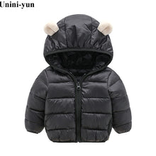 Load image into Gallery viewer, Kid&#39;s Parkas Down Outerwear Hooded Coat
