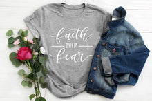 Load image into Gallery viewer, Faith Over Fear T-Shirt
